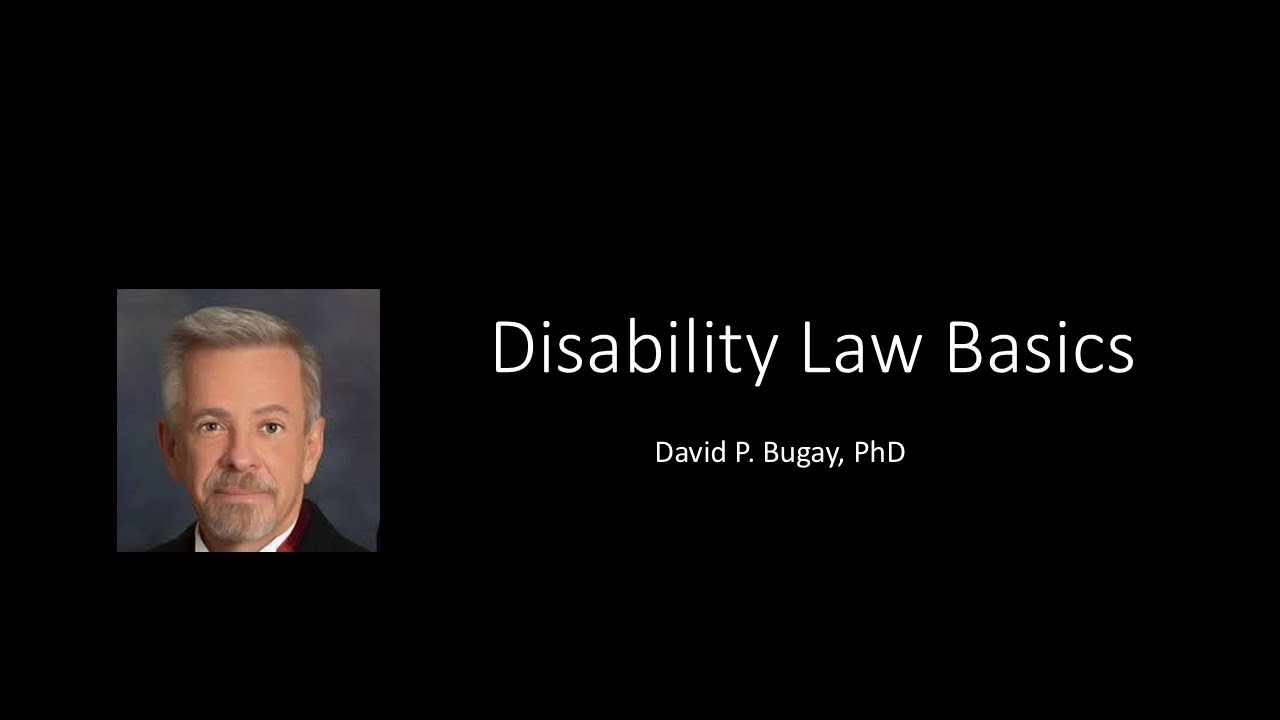 Disability Law Basics: Employment law