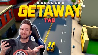 CRIARAM UM JOGO COM MEU NOME! - Reckless Getaway 2