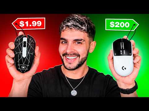 MOUSE de $1 vs MOUSE de $200 💸🤑😱