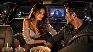 I Took My Neighbor to a Drive-In… Then She Asked, “Can We Stay After Everyone Leaves”