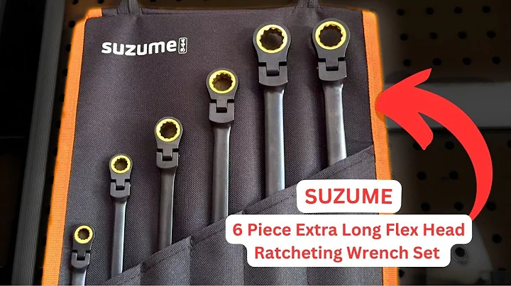 The ULTIMATE Wrench Set for Tight Spaces! 🔧 SUZUME Flex Head Ratcheting Wrench Review (8-19mm)