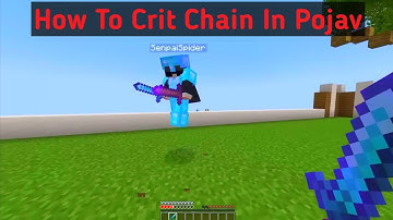 HOW TO DO CRIT CHAIN IN POJAV LAUNCHER! (drill)