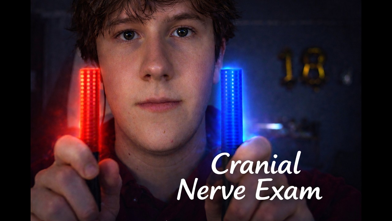 Asmr (The Most Tingly Cranial Nerve Exam You'll Ever Watch) 😵‍💫