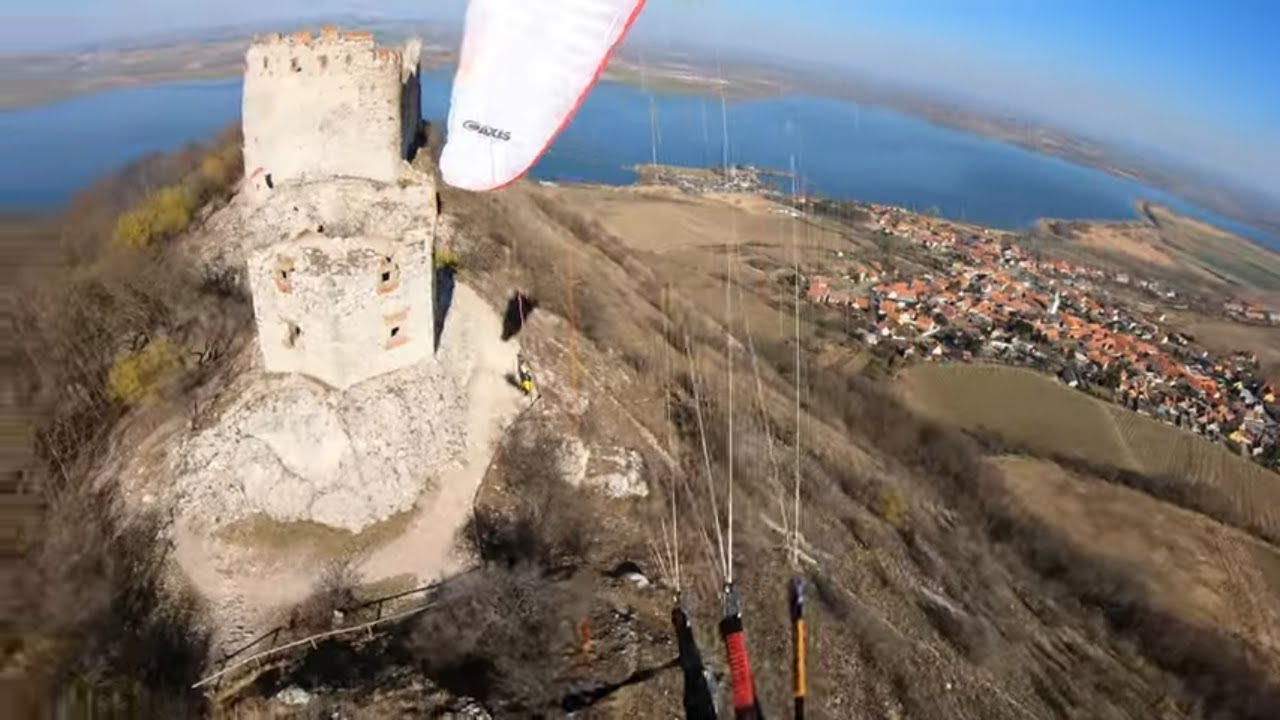paragliding Czech republic Pálava-Děvičky,Pavlov,Nové Mlýny