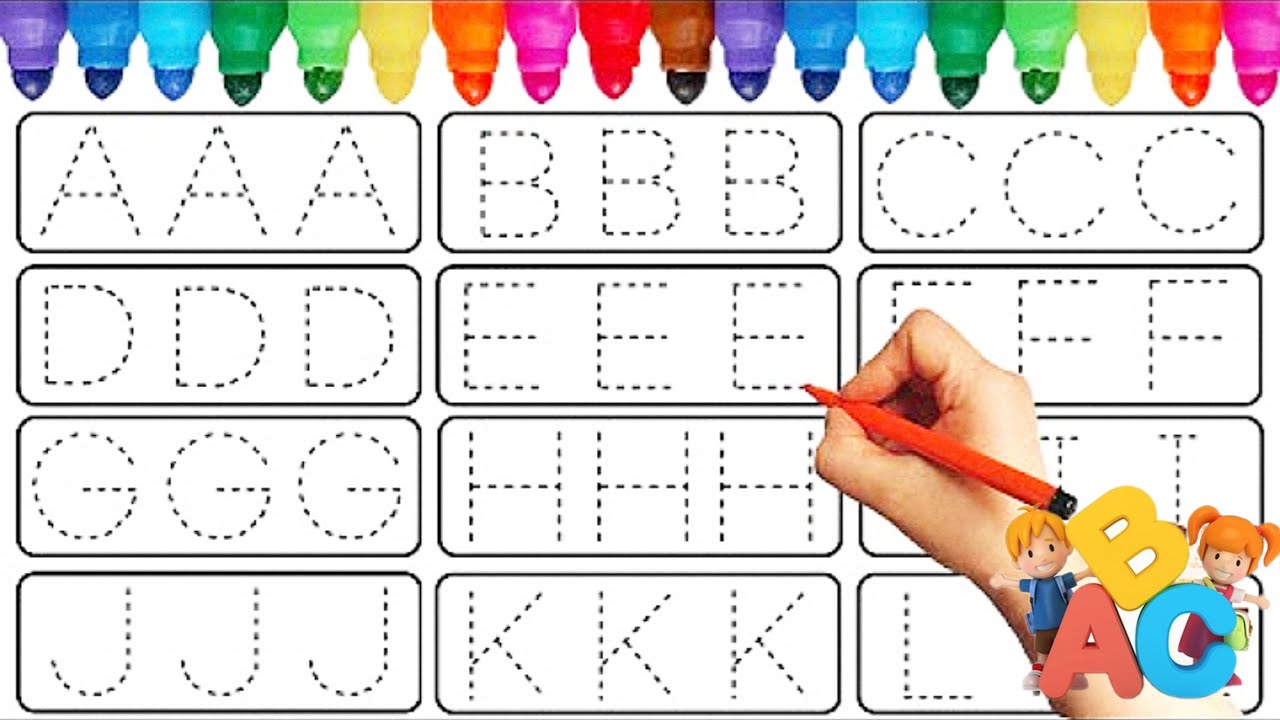ABC for tolddlers/kids Video/writting abc/phonics Song/Alphabet/kids ...