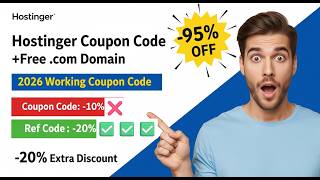 Hostinger Coupon Code 2026 Verified