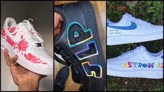 TIKTOK custom shoes! Air Force 1 Edition af1 (pt 19.)