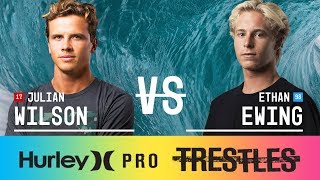 Julian Wilson vs. Ethan Ewing - Round Three, Heat 12 - Hurley Pro at Trestles 2017 Details