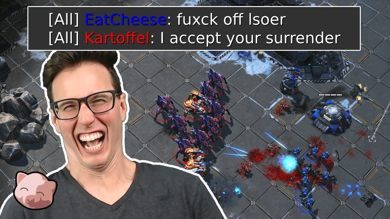 Angry Terran drops offensive GG then gets instant karma | Salt Mines #70 - Starcraft 2