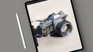 Painting A Still Life In Procreate | Timelapse