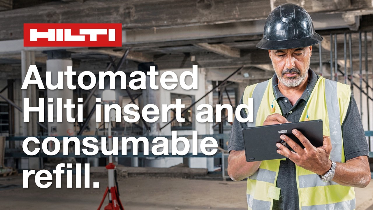 Automate the management of your tool inserts and consumables with Hilti Refill through ON!Track