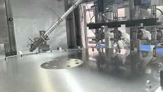 Liquid Packaging Solution | Rotary Spout Pouch Filling & Capping Machine