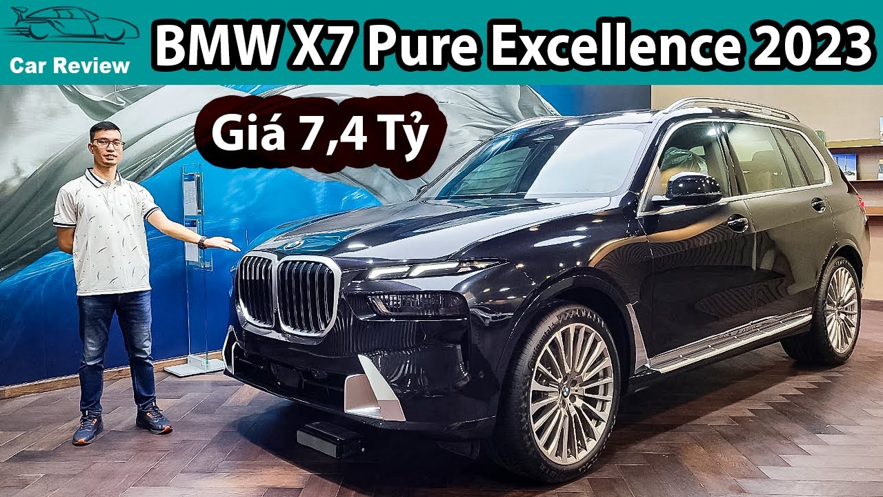 Đi xem BMW X7 xDrive40i Pure Excellence 2023, giá hơn 7 tỷ đồng tại đại ...