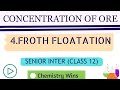 FROTH FLOATATION OF ORE@sadhanadhananjaya CHEMISTRY WINS