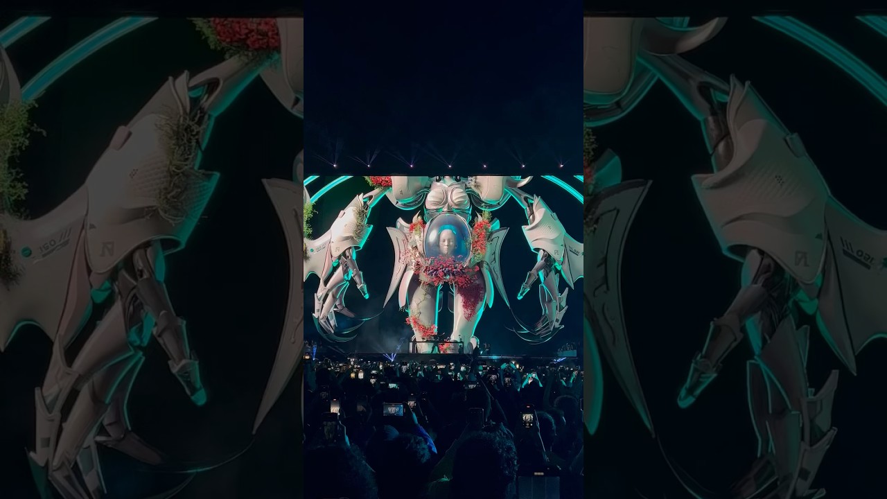 Anyma in Mexico City 🪐👀 