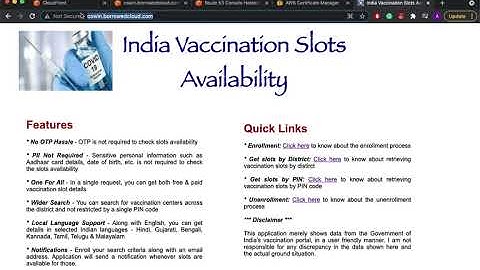 Secure S3 Static Website with SSL/TLS Certificate