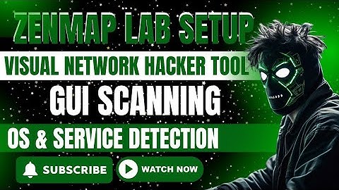 Learn GUI Scanning for OS and Service Detection in Network Security/ #subscribe #likeme #cybersecuri