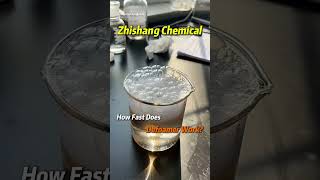 What Happens When Defoamer Meets a Glass Full of Foam 🧪 #chemicalindustry