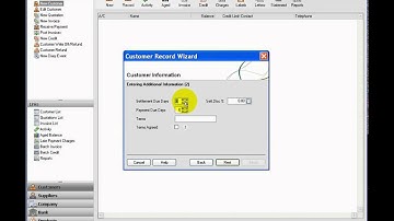 Video 2 - Customers - Setting Up New Customers, Editing and Deleting Customers