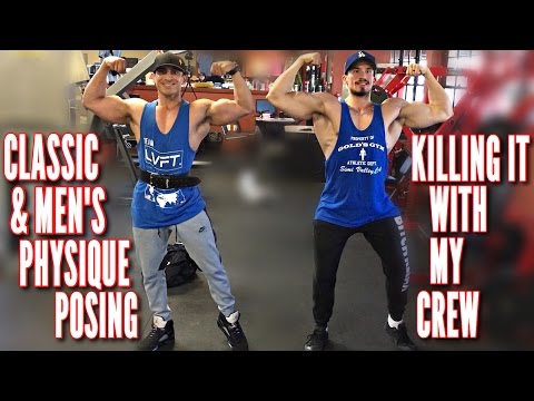 CLASSIC & MENS PHYSIQUE POSING: KILLING IT WITH MY CREW