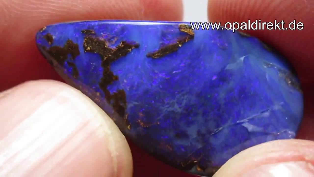 Boulderopal, Edelopal, Vollopal, Australischer-Opal, Opal 003962 b