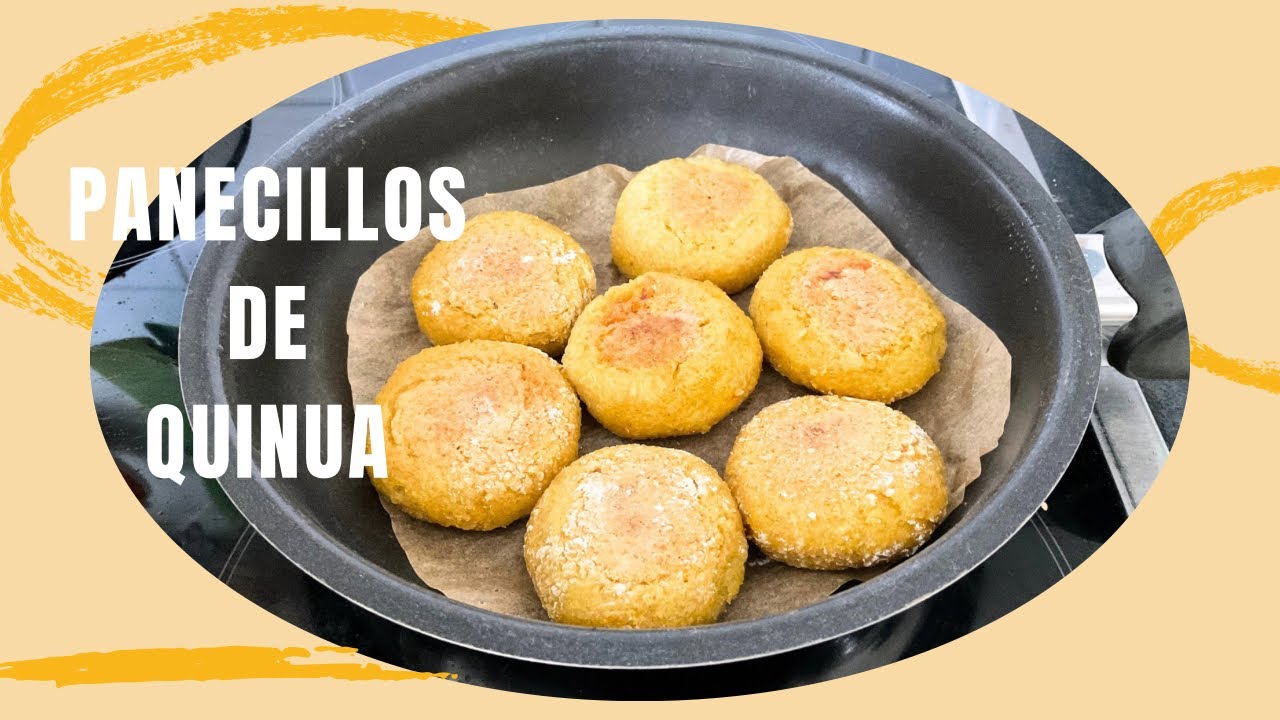 Pancitos con Quinua Receta fácil Sin Gluten! #quinoa #recetas