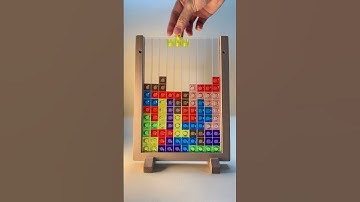 Tetris ASMR, Oddly Satisfying  #asmr #satisfying #asmrsounds