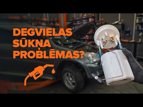 Video: Vai elektriskais degvielas sūknis ir jāuzpilda?