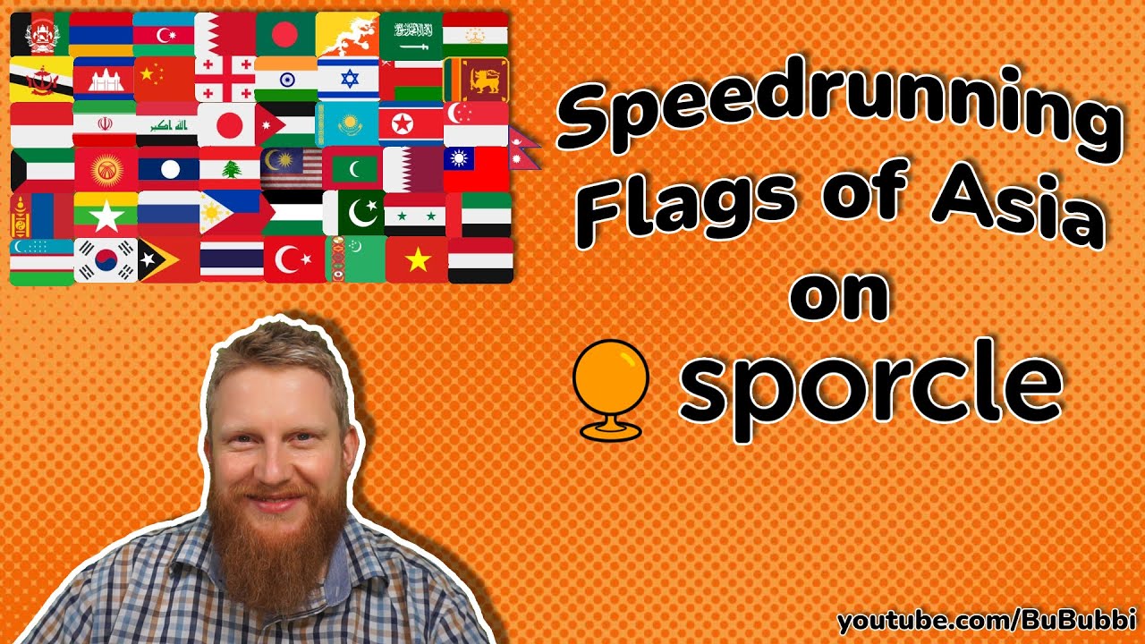 Speedrunning Flags of Asia on Sporcle YouTube