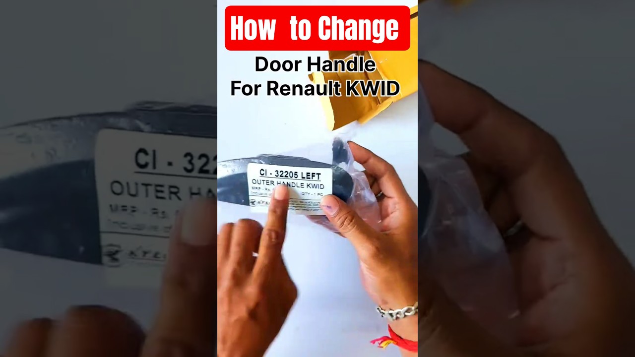 How To Replace Renault KWID Door Handle in 5 Minute | Renault Kwid Door Handle Change 