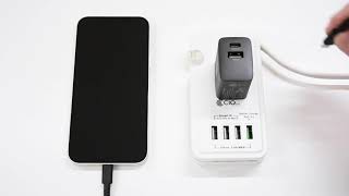 iPhone12対応 20W急速充電器 pdqc20w_video_01