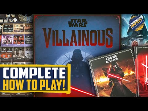 How To Play STAR WARS: Villainous! Complete Walkthrough!