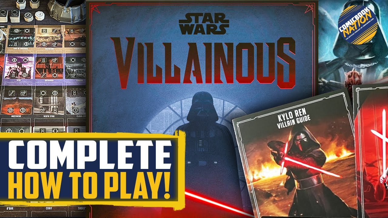 How To Play STAR WARS Villainous Complete Walkthrough YouTube How To Play STAR WARS Villainous Complete Walkthrough YouTube