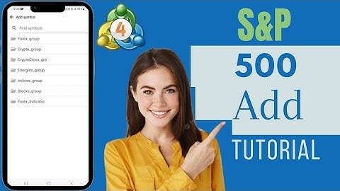 How To Add S&P 500 To MetaTrader 4 | Add S&P 500 To MT4 