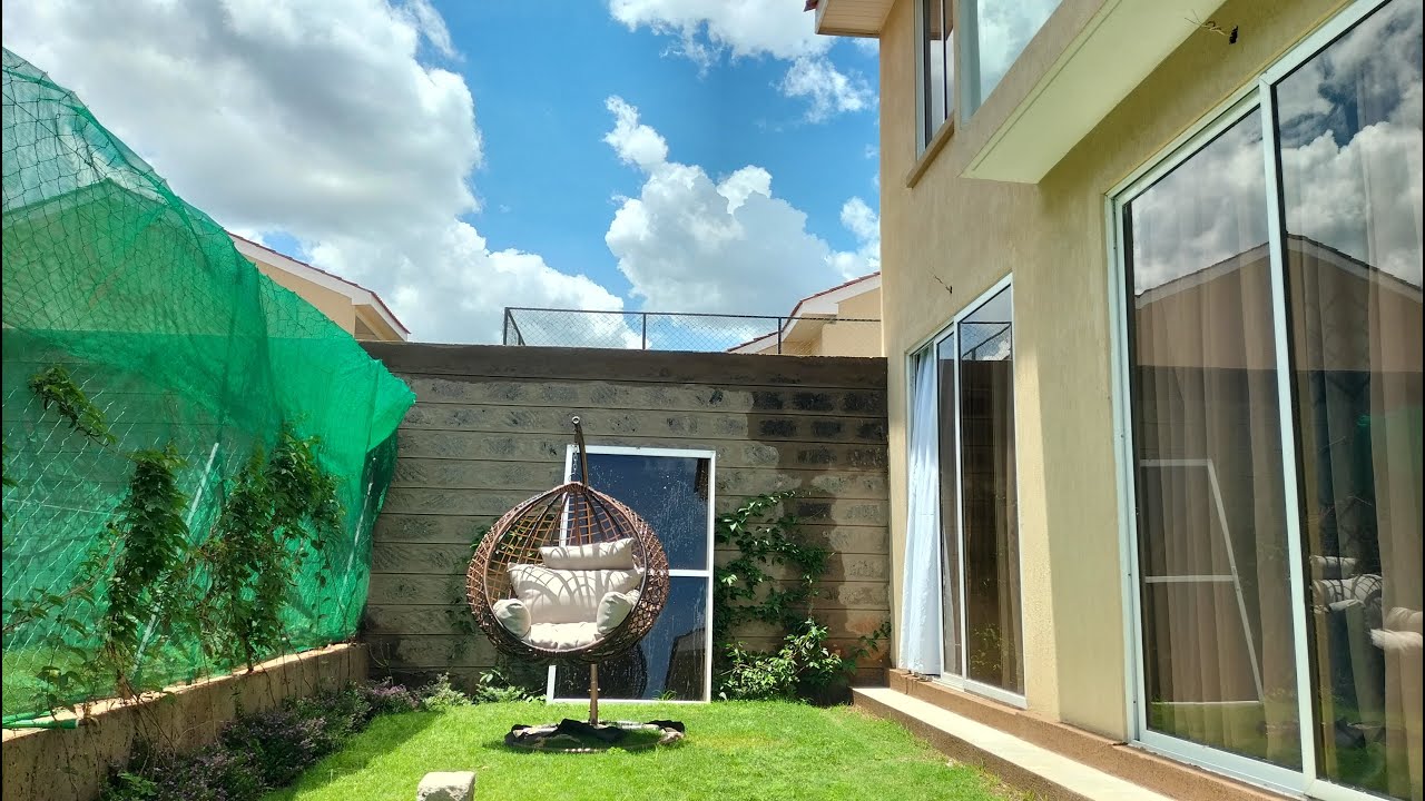 Elegant 3-Bedroom Townhouses with Private Backyard & DSQ – Rongai Ksh 16.9m 