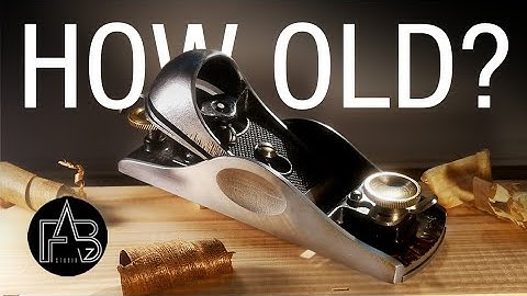 OLD Stanley Block Plane 9 1/2 setup