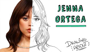JENNA ORTEGA | Draw My Life