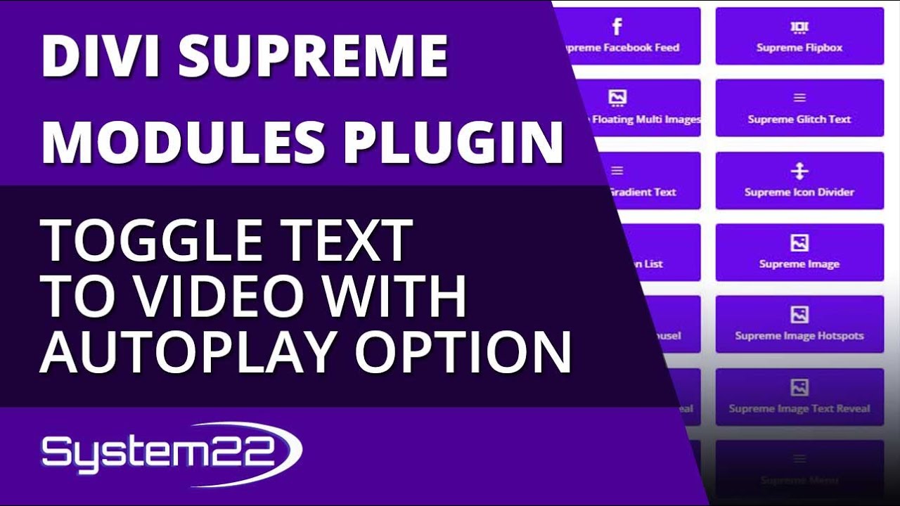 Autoplay Videos In Divi The Joy Of Websites