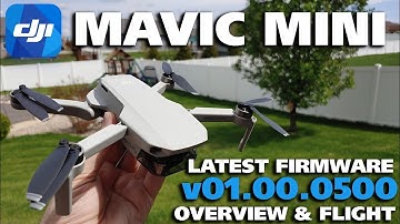DJI Mavic Mini Latest Firmware (v01.00.0500) Update Adds Manual Video Settings