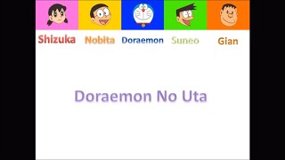 Doraemon No Uta 40Th Anniversary Characters Version Color Coded Original Color Coded Video