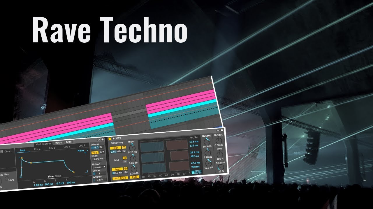 Rave Techno - How To Make A Track Express - Ableton Live 10 Tutorial ...