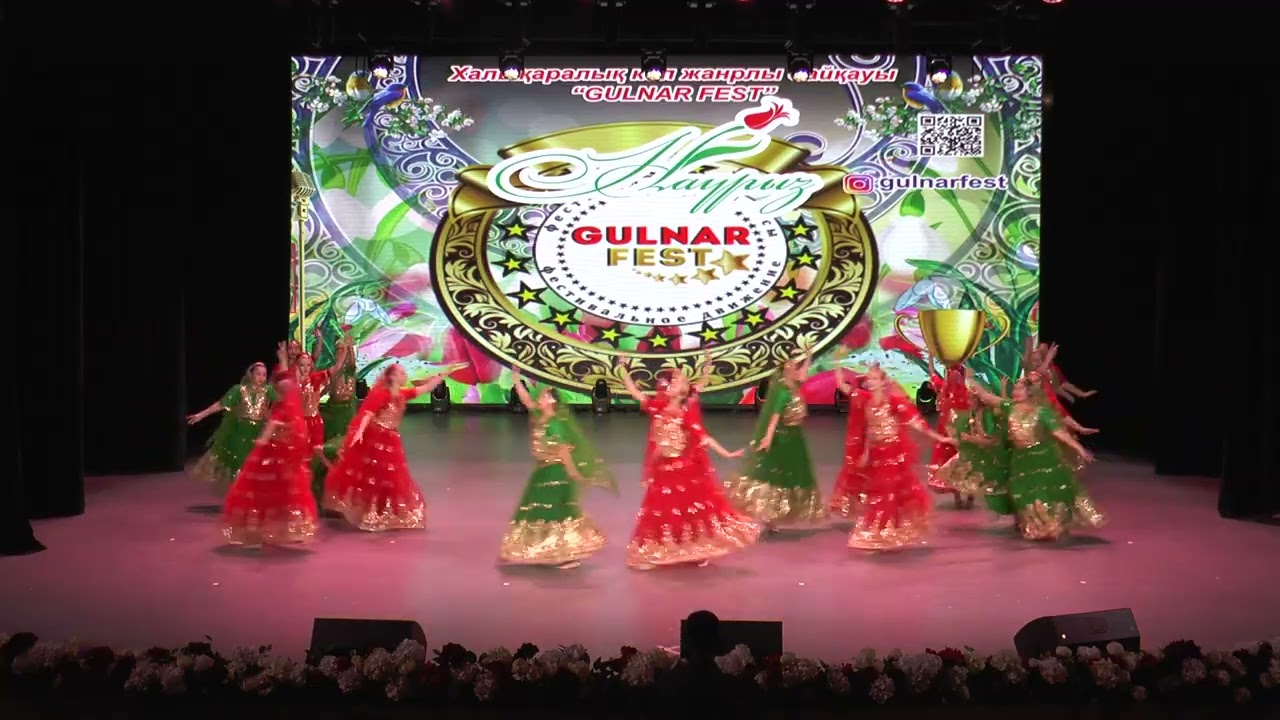 88.Хореографический ансамбль «Томирис» г.Темиртау Танец «Цветы индии»