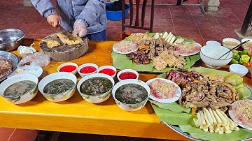 Đặc sản cá Bỗng khủng 5kg Hà Giang 3 món Vịt cỏ lợn gác bếp Nhà mới Chí Bền. Nguyễn Tất Thắng