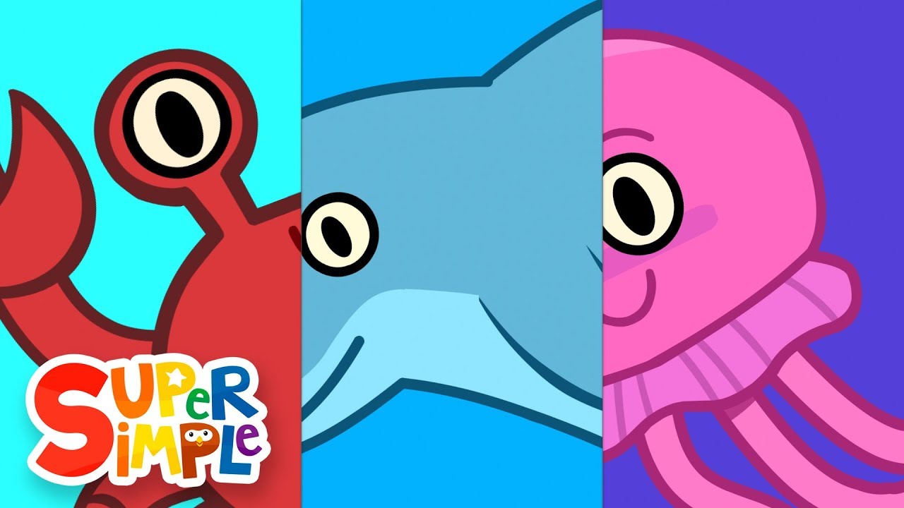 Turn & Learn ABCs - UNDERWATER ANIMALS!