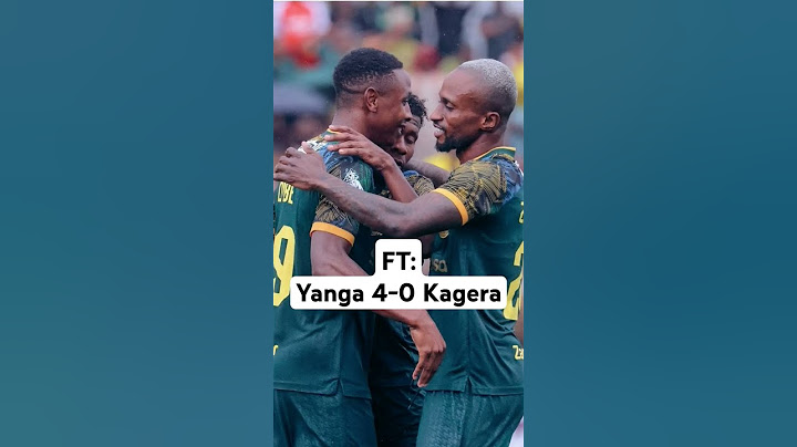 Yanga Imeshinda 4-0 vs Kagera Sugar