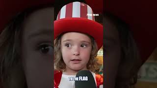 WATCH: Young girl’s pledge has everyone smiling