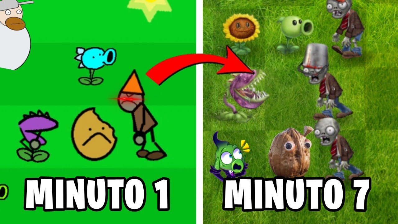 PVZ pero CADA MINUTO es MAS REALISTA