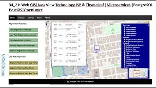 34_21: Thymeleaf | Spring Boot | JPA | Hibernate Spatial | PostGIS | Web GIS |GeoServer