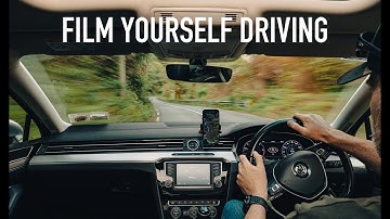 FILM YOURSELF DRIVING - 8 awesome ways to do it! 🎥 + 🚗