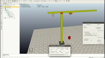 V REP Beginners Tutorial  Modelling, Joints, GUI   Part 2 3